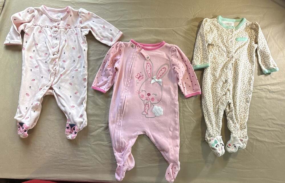 Just One You & First Moments Baby Girl Sleep 'n Play Size 3M